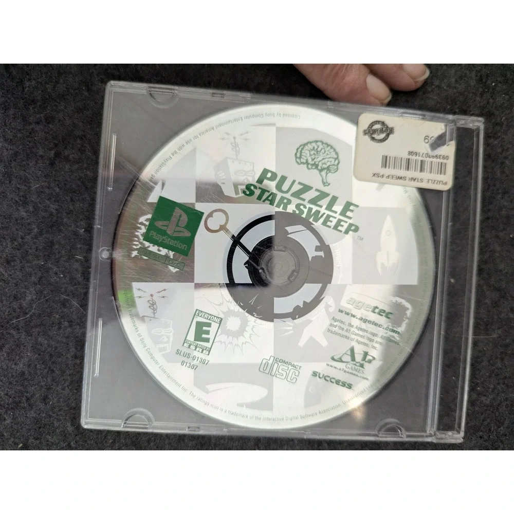 Puzzle Star Sweep (Sony PlayStation 1, 2001) TESTED &‎ WORKING